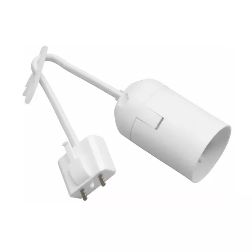 Lampeophæng Med DCL-Stikprop E27 20cm Hvid Malmbergs 79028068