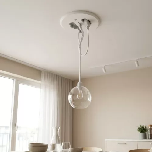 Ceiling Lamp Outlet DCL 2-Way 6A 250V Malmbergs 1890721