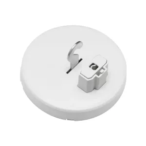 Ceiling Socket With Hook Surface-Mounted DCL White Malmbergs 1893324