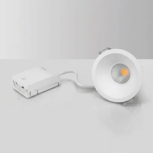 LED-Downlight MD-991 AC-Chip 6W 230V 590lm 2700K IP44 Vit Malmbergs 9974707