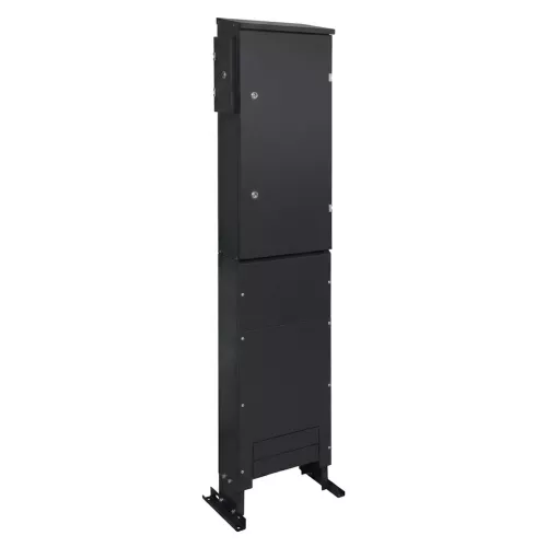 Ground-Mounted Meter Cabinet With Temporary Power 63A 230/400V IP43 Graphite Gray Malmbergs 2291811