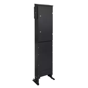 Ground Mounted Meter Cabinet With Temporary Power 25A 230/400V IP43 Graphite Grey Malmbergs 2291810