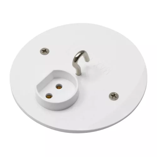 Ceiling Box Cover With Lamp Socket Nova 2-Pol White Malmbergs 18956248