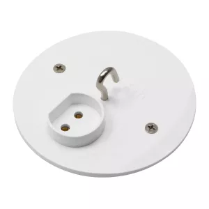 Ceiling Box Cover With Lamp Socket Nova 2-Pol White Malmbergs 18956248