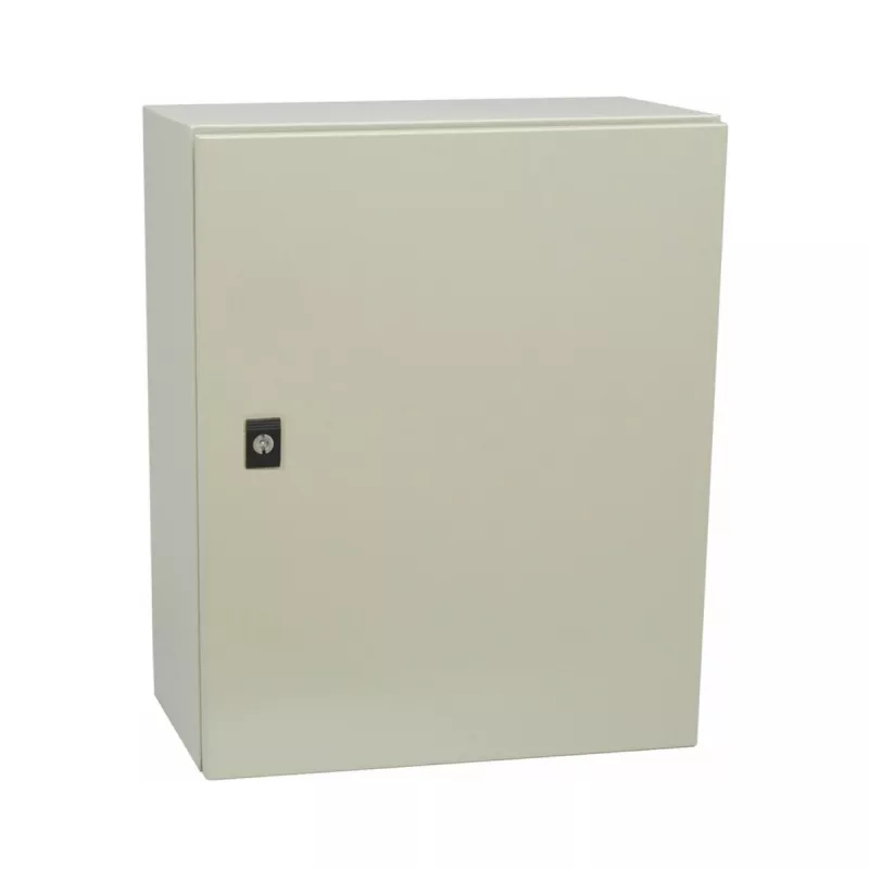 Vægtilslutningsskab 300x300x150mm IP66 Silikonegrå Malmbergs 2599582