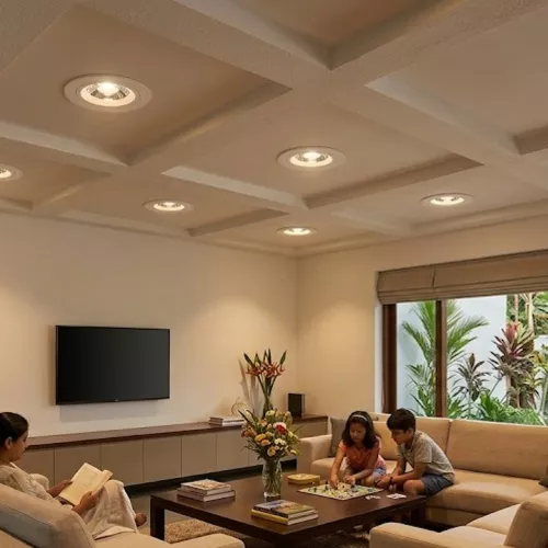 Downlight Garz 5W DC 10V 3000K 470lm IP21 White Malmbergs 9974468
