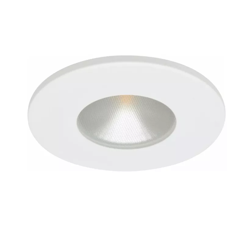 Downlight MD-315 LED 3,3W 12V DC 2700K 239lm IP44/21 Mat Hvid Malmbergs 9974223