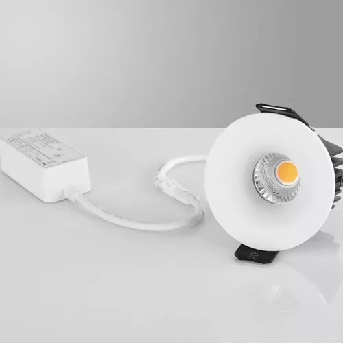 LED Downlight BE-3051 5W 230V 3000K 360lm IP44 White Malmbergs 9974687