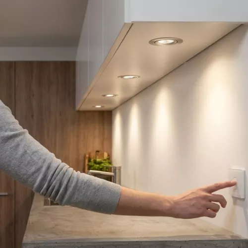 LED Downlight Belzig 10W DC 36V 3000K 850lm IP21 Satin Malmbergs 9974473