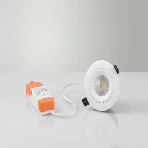 LED Downlight Greven Tune 6W 230V 2000-2800K 388lm IP21 White Malmbergs 9974521