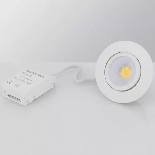 LED Downlight MD-230 3x5W 230V 3000K IP44 White Malmbergs 9974563