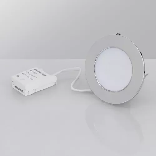 LED Downlight MD-232 3x10W 230V 3000K IP44 Krom 3st Malmbergs 9974579