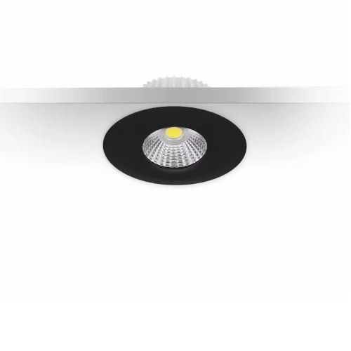 LED Downlight MD-360 AC-Chip 6W 230V 2700K IP44 Black Malmbergs 9974592