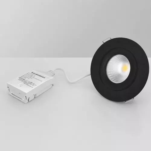 LED Downlight MD-360 AC-Chip 6W 230V IP44 Black Malmbergs 9974594