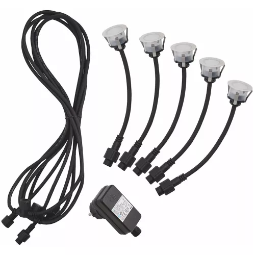 LED-Kit DOT II 45mm 5x036W 3000K IP67 Satin Malmbergs 9977200