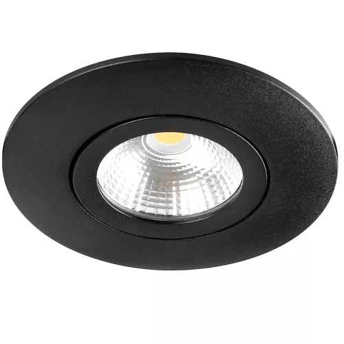 Ocean LED Downlight 7W 230V 2700K 500lm IP44 Black Malmbergs 9974906