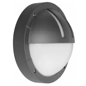 Väggarmatur Esbo III 12W 230V IP65 Mörkgrå Malmbergs 9977376