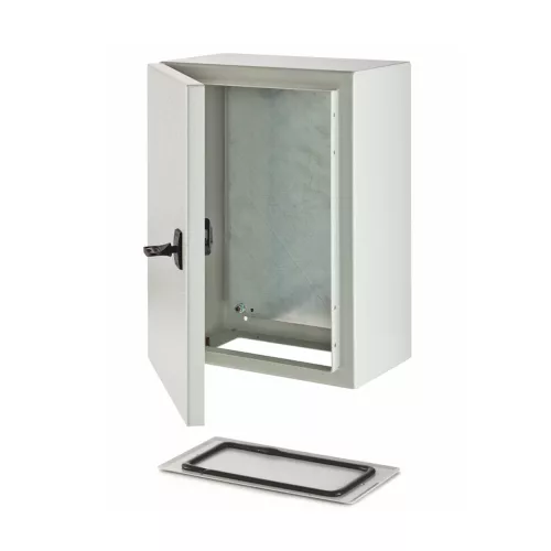 Wall-Mounted Switch Cabinet 250x300x150mm IP55 Light Grey Malmbergs 2506400