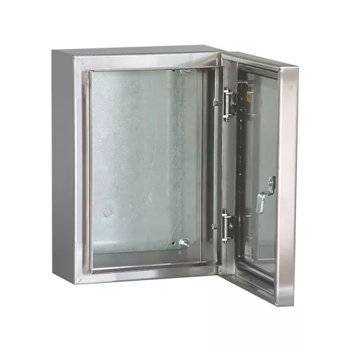 Vægtilslutningsskab 250x300x150mm IP55 Rustfrit stål Malmbergs 2506420