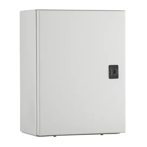 Wall-Mounted Switch Cabinet 400x400x200mm IP55 Light Grey Malmbergs 2506407