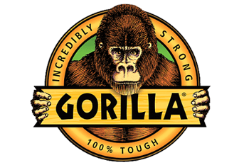 Vävtejp Tough And Wide, 73mmx27m, Svart, 6st, Gorilla