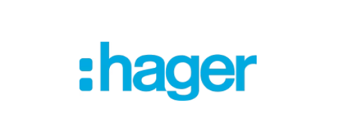 Antennestik R+TV S.1 Serie Hvid Hager