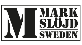 Bordlampe Rund 60W 1 Lys Marmor Print Sort Markslöjd