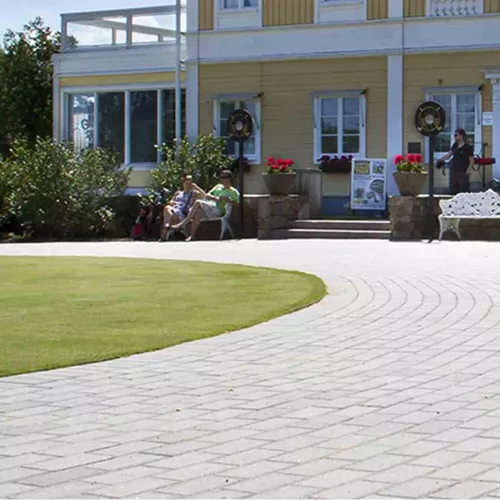 Marksten Fyrkantig Grå Bas Fasad 210x105x60 mm från Benders