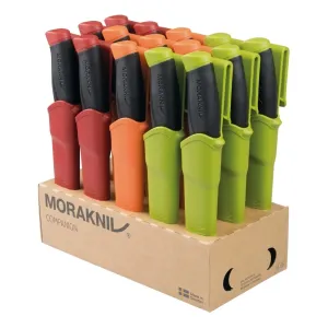 Allround Kniv Companion (S) Farvemix Display Morakniv