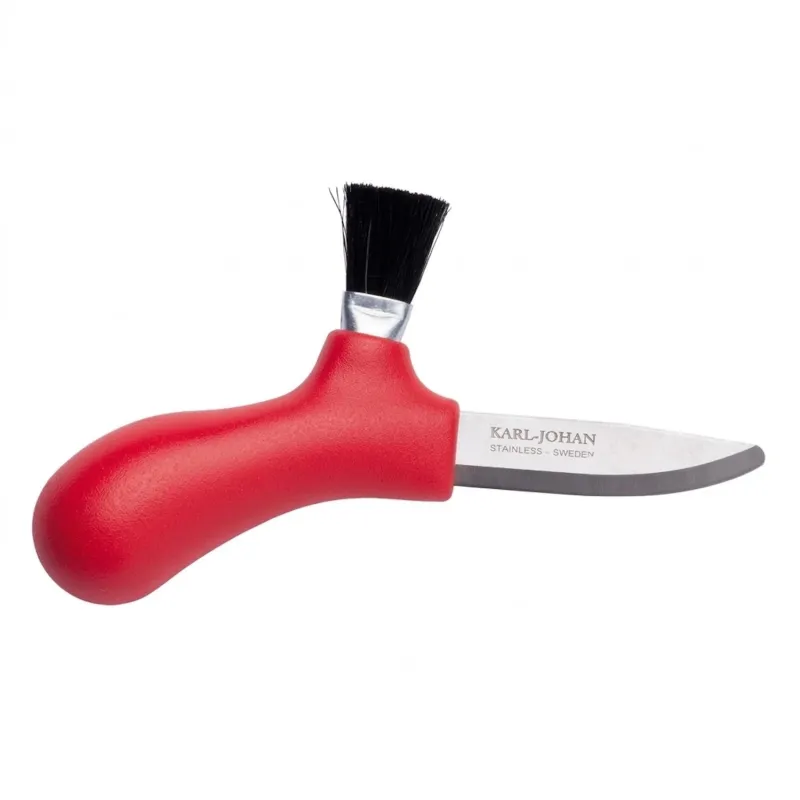 Svampkniv Karl-Johan Röd Morakniv