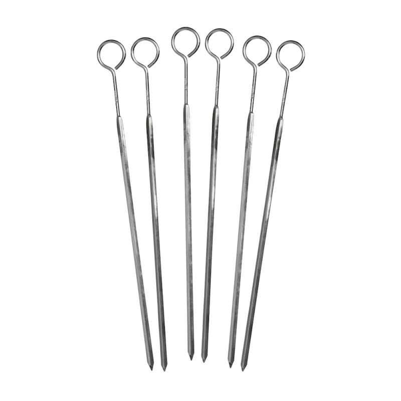 Grillspyd 33cm 6stk Exxent 12892
