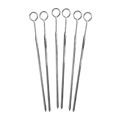 Grillspyd 33cm 6stk Exxent 12892