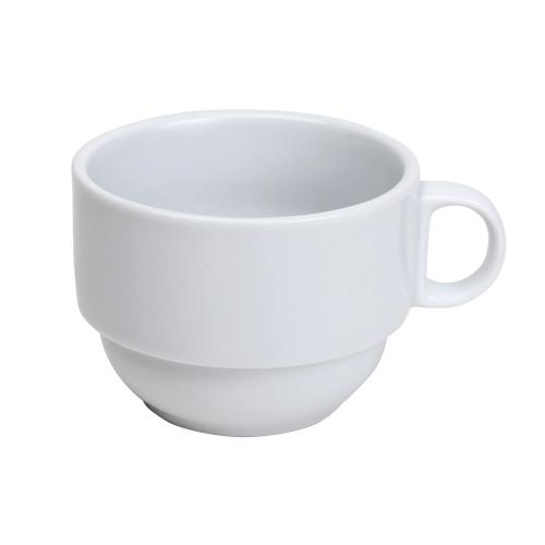 Kaffekop Paris 18cl Hvid 6stk Exxent 20405