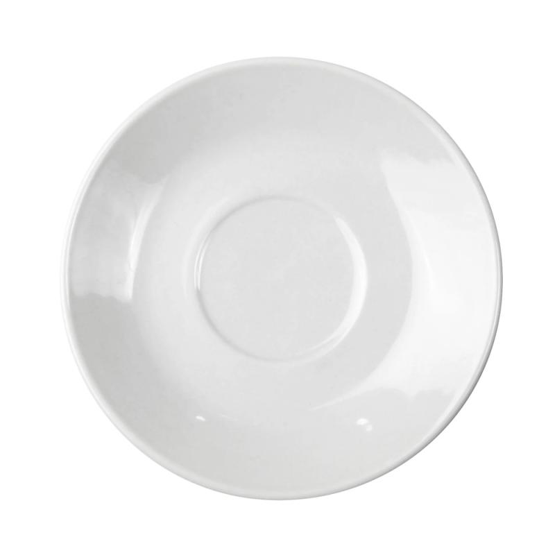 Kaffeunderkop 14cm Paris 6stk Hvid Exxent 20502