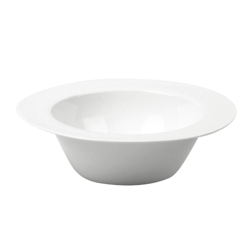Tallerken Zeus 23cm Hvid 6stk Exxent 26310