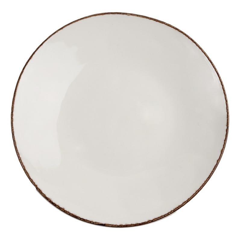 Tallerken Flad Fortuna 22,5cm Beige 4stk Xantia 31001
