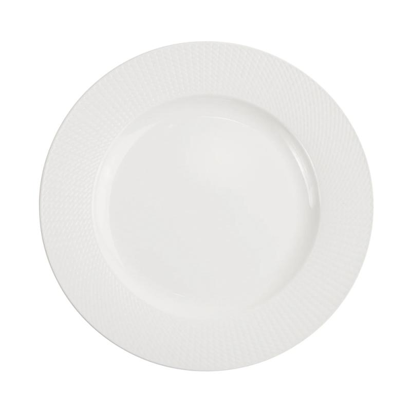 Tallrik Flat Victoria 22,5cm 6st Exxent 33342