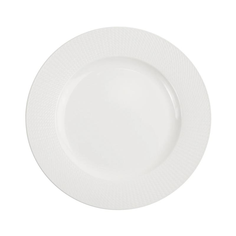 Tallrik Flat Victoria 20,5cm 6st Exxent 33343