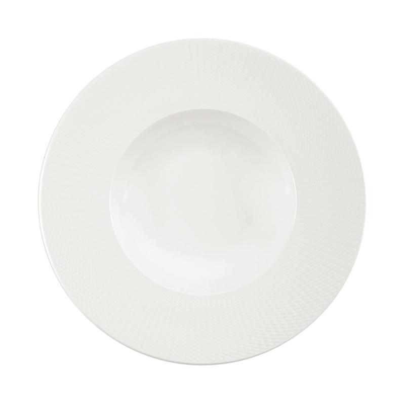 Pastallerken 30,5cm Victoria Hvid 3stk Exxent 33347