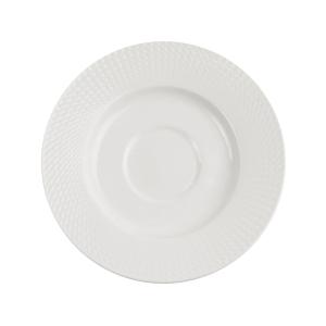 Coffee Saucer 15cm Victoria White 6pcs Exxent 33352
