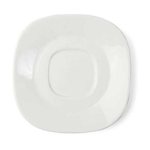 Kaffeunderkop 13,5cm Madrid Hvid 6stk Exxent 33404