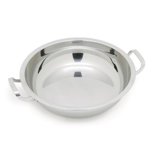 Bowl With Handle 19cm Stainless Steel Exxent 54202
