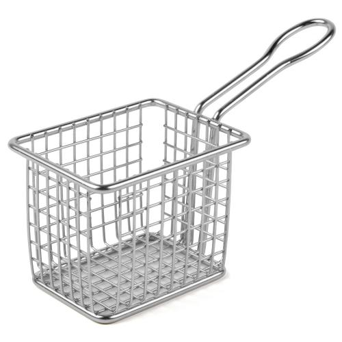 Mini Basket 10x7.5cm Stainless Steel Exxent 54212