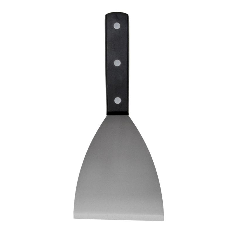 Stegeskraber 23cm Rustfri/Sort Exxent 54215