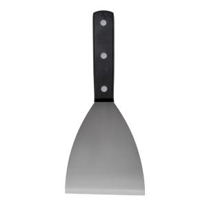 Stegeskraber 23cm Rustfri/Sort Exxent 54215