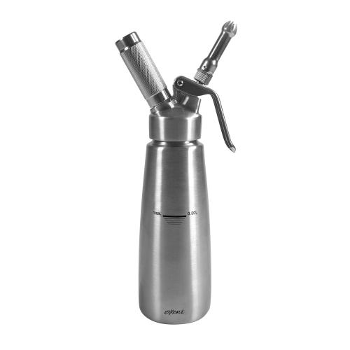 Flødesifon 0,5L Rustfrit Stål Exxent 61112