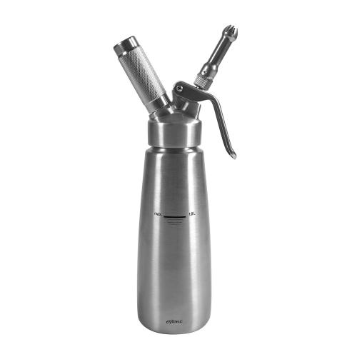 Flødesifon 1,0L Rustfrit Stål Exxent 61113