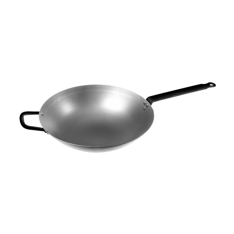 Wokpanna Diameter 38cm Rund Botten 6,7 Liter Exxent 63252
