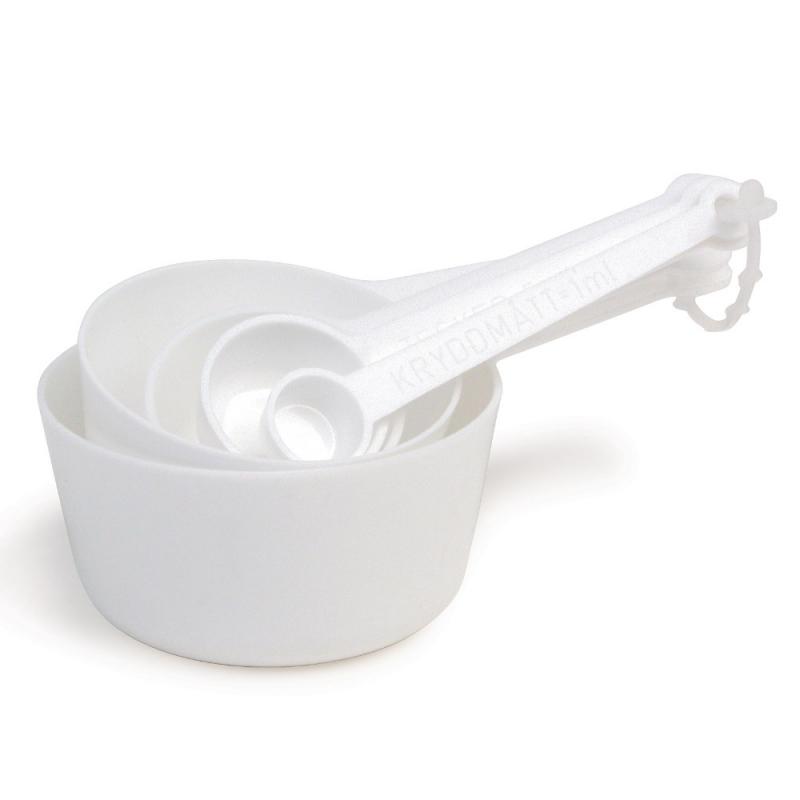 Måttsats 5 delar 1,5,15,50,100 ml, 65228
