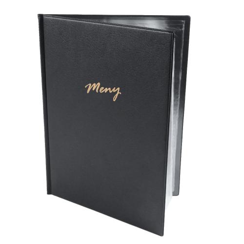 Menypärm A4 Svart, 65483